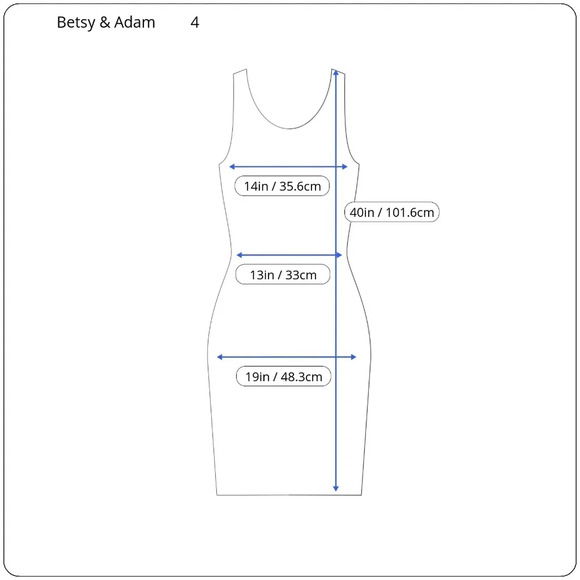 Betsy Adam Formal 4 Dress Black Sleeveless Ruffle - Picture 7 of 7